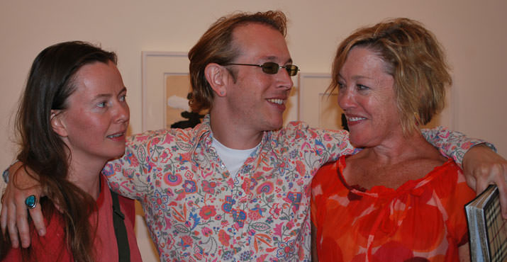 Dorothy Goode, Richard Speer, and Marcia Bizon at First Thursday