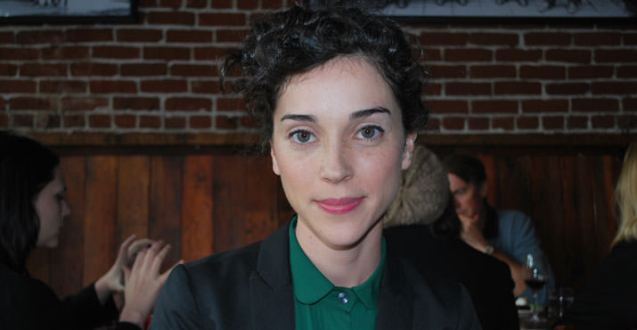 Annie Clark who performs under the moniker, St. Vincent ,was a guest actor