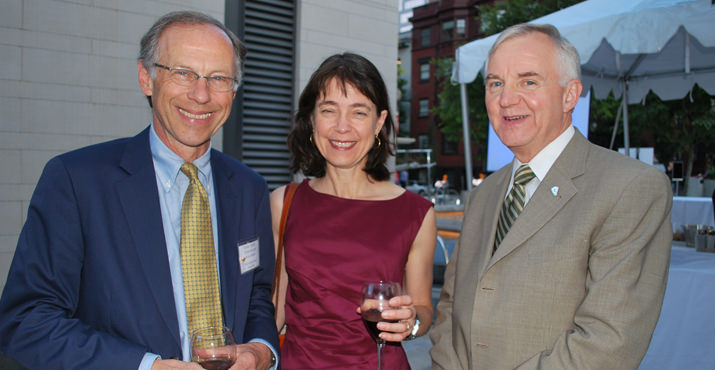 Thomas Balmer, Associate Justice of the Oregon Supreme Court and Founding Board Member, Mary Louis McClintock from the Oregon Community Foundation and Gary Withers VP of Concordia University