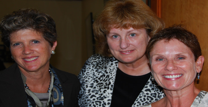 Gail McCormick, Cynthia Dvorchak and Catherine Atieyh-Mitchell