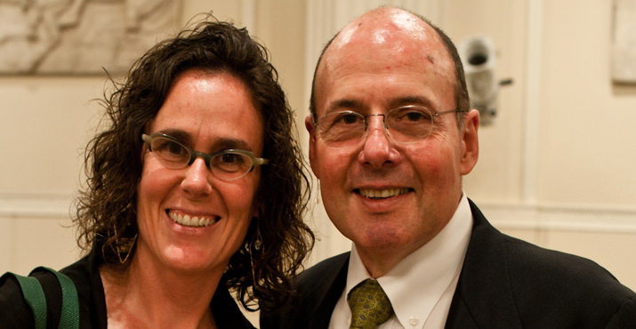 Beth Burns, Executive Director of p:ear; Greg Chaillé