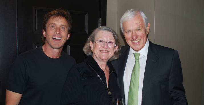 Peter Frajola, Associate Concertmaster, Nancy Weyler and Walter Weyler, Board of Directors Vice Chair