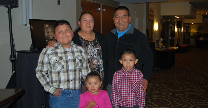 Saul Zurita Luna, Reyna Luna, Cristino Zurita Paz, Samuel Zurita Luna, Arely Zurta Luna, The family of a former student