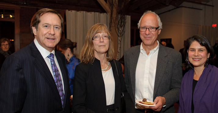 Jordan Schnitzer, Peter Heuser, Susanne Hashim, PPCW’s VP of Development