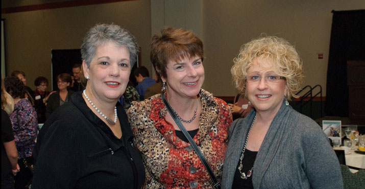 Sandi McDonough, board member, Patty Farrell, Stacey Graham, board member