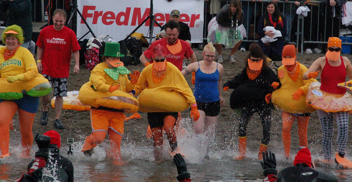 Special Olympics Oregon Polar Plunge 2011