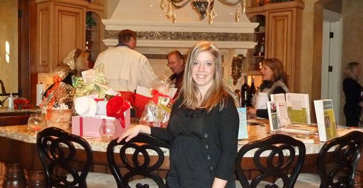 Laura Angel- LOWC HHT Committee member in the Koshuba's Kitchen