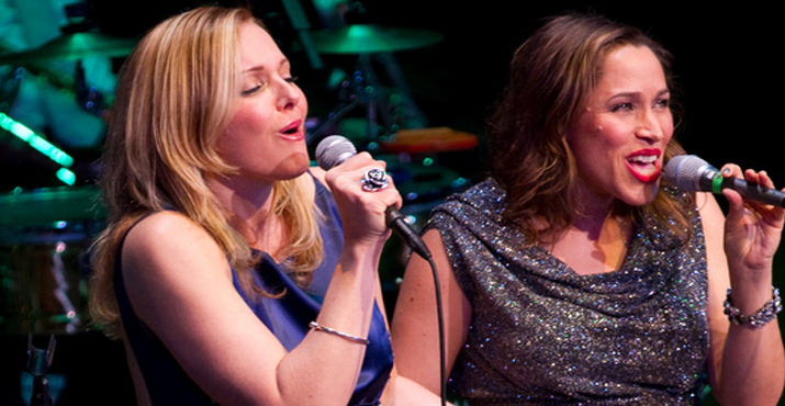 Storm Large and China Forbes