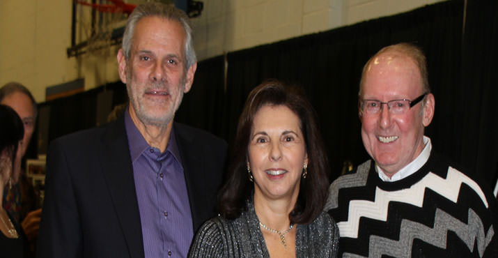 Jay Zidell, Diane Zidell, and friend Stan Rosenfeld