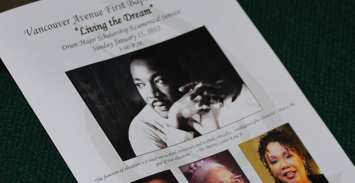 Marking the Dr. Martin Luther King Jr. Holiday is a tradition in the community church