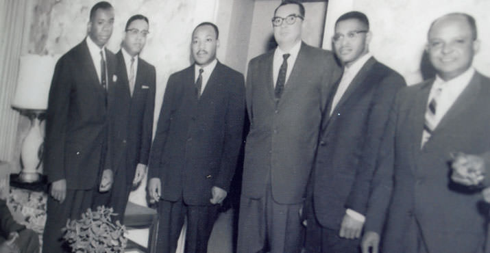 Dr. Martin Luther King Jr. visited Portland and the leaders of the Vancouver Avenue First Baptist Church in 1961