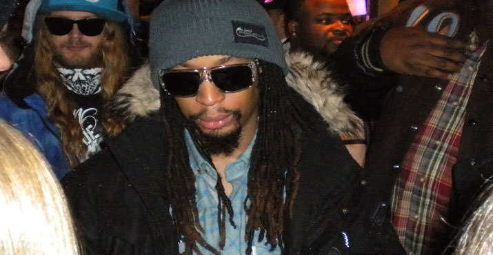 Rapper Lil John at the Bing Bar