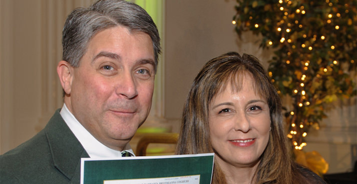 Thomas A. Edison High School parents William and Toni Kiefel chaired the Brilliance Benefit.