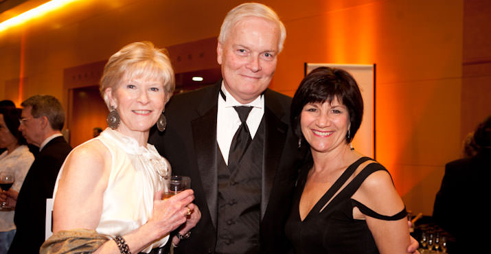 Karen and Richard Durrett with 2012 Auction Co-Chair, Cindy Campbell