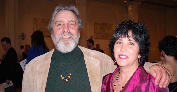 Doug Campbell and Anne Naito-Campbell, the Oregon Partnership Board Secretary 