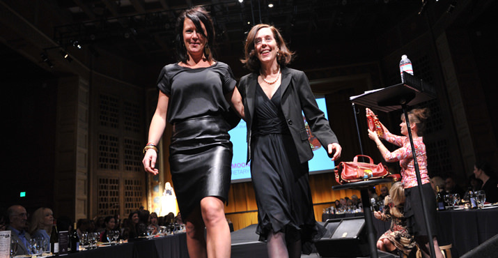 Secretary of State Kate Brown with Designer Maya Moon