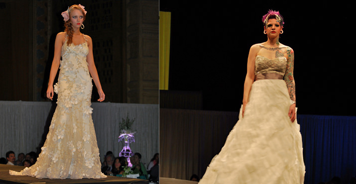 There were five themed runway shows and the event featured styling and decorating by popular Portland wedding designers and vendors.