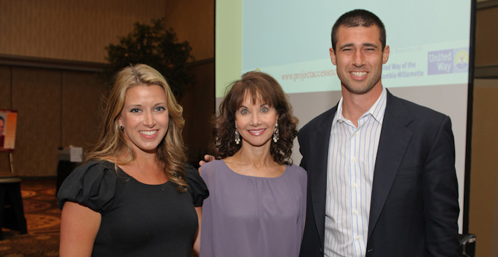 Emily Harrington, Kimberlee Jo Buckingham and Joey Harrington