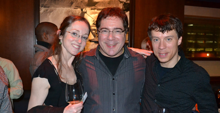 Principal Dancer Alison Roper, Music Director and Conductor Niel DePonte and The Lost Dance composer Owen Belton 
