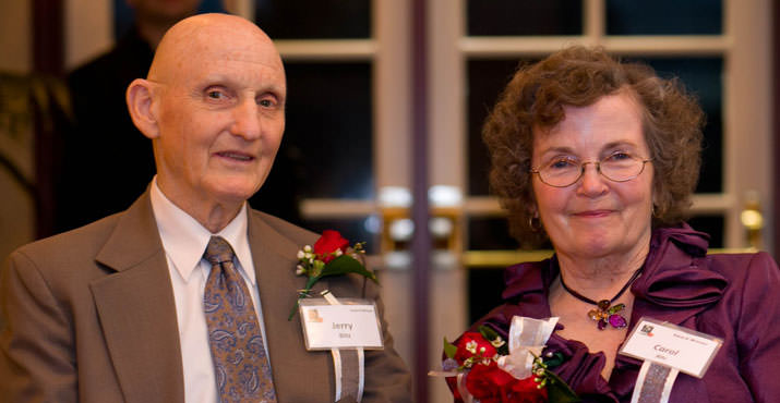 Jerry and Carol Bitz received the Compassionate Heart Award, well-deserved recognition for their long support of NCC.