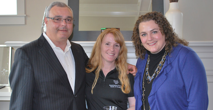 Gus Farah, Kelly Asmus and Stephanie Chadwick