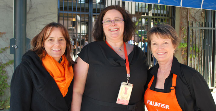 Judy Walker, Rachel Bell and Jackie Linsley