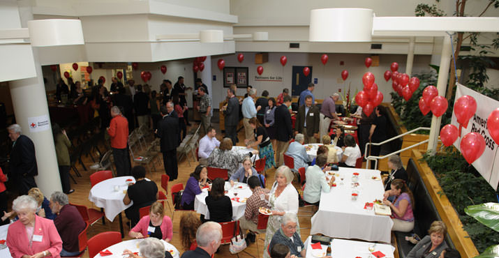  In 1917, concerned community members joined together and opened the Portland Red Cross. Their mission was to assist their neighbors during one of the world's greatest disasters: World War I. For almost a century, the community has relied on the Red Cross during times of both conflict and peace. 