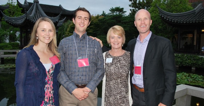 Heather Olson from Jack in thh Box, Jon Connelly from Portland Business Journal, Jill Downing from WVDO and Ian Harnish from Portland Business Journal