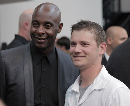 Jerry Rice was a popular guest and many asked for photos with the sports star.
