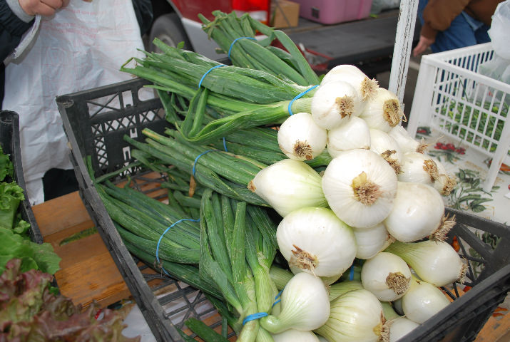Of course you'll find the famous Walla Walla swit onions.