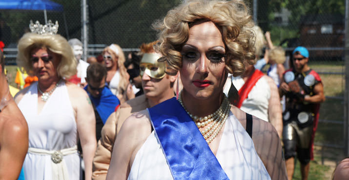 2nd Place- The Marilyn Monroes (Drag Queens)