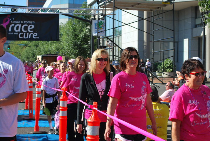Survivors have a special finish line