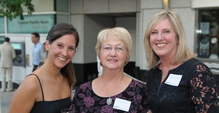 Courtney Marsh, Fran Marsh and Michelle Holman