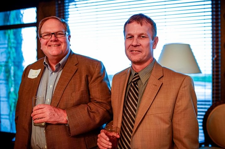Owners of Morel Ink, Bill Dickey and David Wagner (left to right) were in attendance with fellow Champion Circle members. The DoveLewis Champion Circle of Annual Donors recognizes those who support the organization with an annual gift of $1000 or more.
