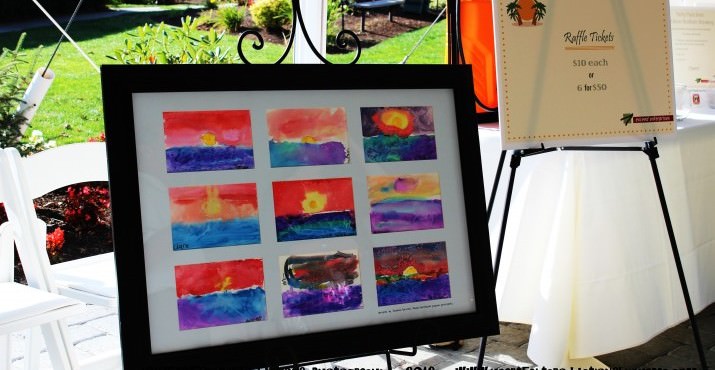 Our most popular, sought-after raffle prize, artwork created by Exceed’s Activities Toward Enrichment program participants.