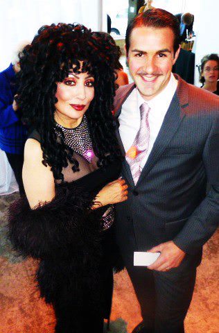 Dazzling guests with a show-stopping performance at the end of the evening was renowned Cher impersonator, Heidi Thompson, seen here with Incight Executive Director Dan Friess dressed as Rhett Butler from Gone with the Wind.