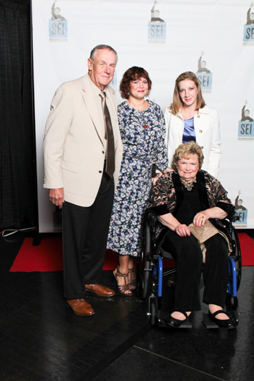 Honoree, Stephen L. Shepard and Family