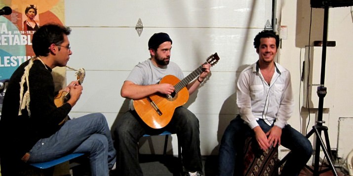 Kildem Soto, Andrew Mussio and Alfredo Higueras performed live music as guests arrived.