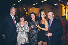 Denis O’Neill, Karen Sheppard, Bobbi O’Neill, Event Chair Maddie Andrews and Ian Smethurst