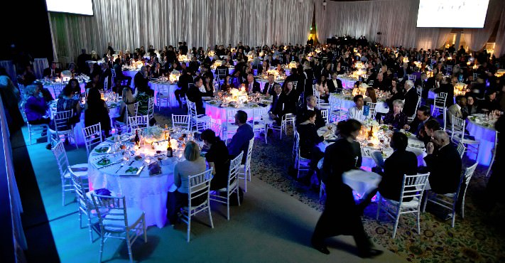 600 attendees filled the Kridel Grand Ballroom at the Portland Art Museum