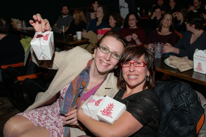 Attendees purchased “Love Boxes” containing mystery gifts donated by local businesses to support Planned Parenthood Advocates of Oregon. Photo by Andie Petkus.