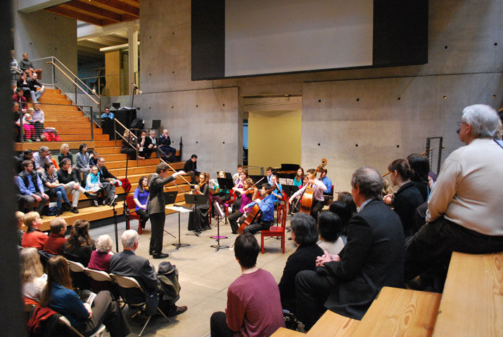 (formerly known as The Chamber Orchestra of the Portland Youth Philharmonic). Camerata PYP performances take place in the more intimate setting of the Wieden+Kennedy building in the Pearl District and feature an engaging mixture of traditional and modern programming. 
