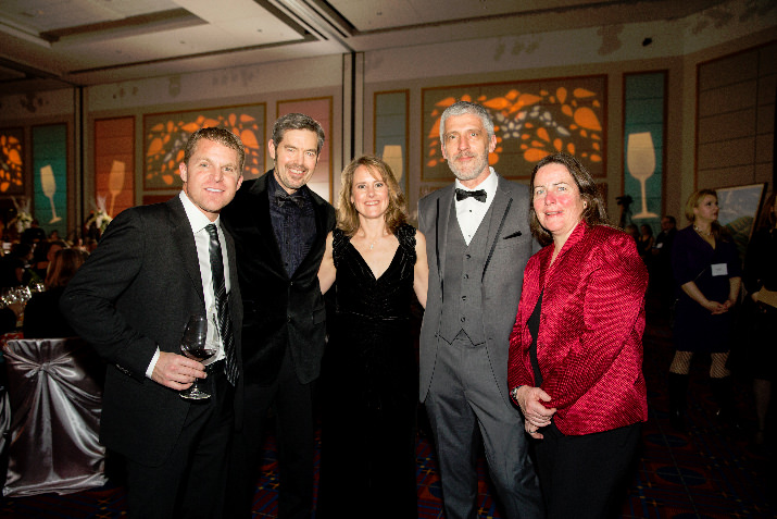 Honorary Wine Ambassadors, Chris Figgins of Leonetti Cellar and FIGGINS, Ron and Lynn Penner-Ash of Penner-Ash Cellars, Roberto Stucchi of Badia a Coltibuono and Nicki Pruss of Stag's Leap Wine Cellars all donated wine and packages to the Classic Wines Auction.