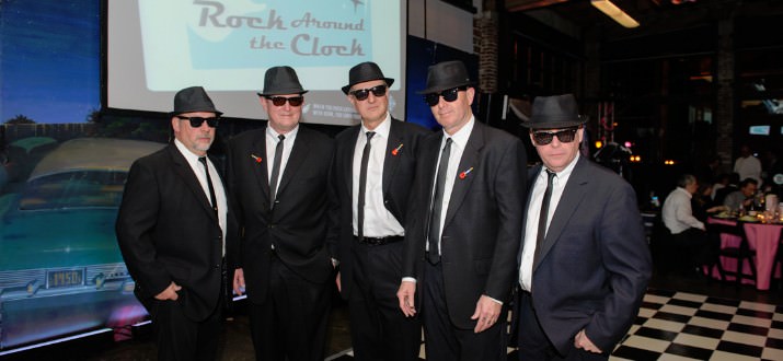 The Blue’s Brothers, Chuck Sauvain, Tony Seashore, Ollie Collins, Peter Nielsen, Bill Ashenden, did their own special performance – in true Jake and Elwood Blues form!