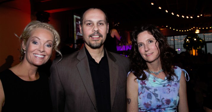 Fences For Fido Board Members Patti Loverink, Ken Alwine and Jennifer Adams.