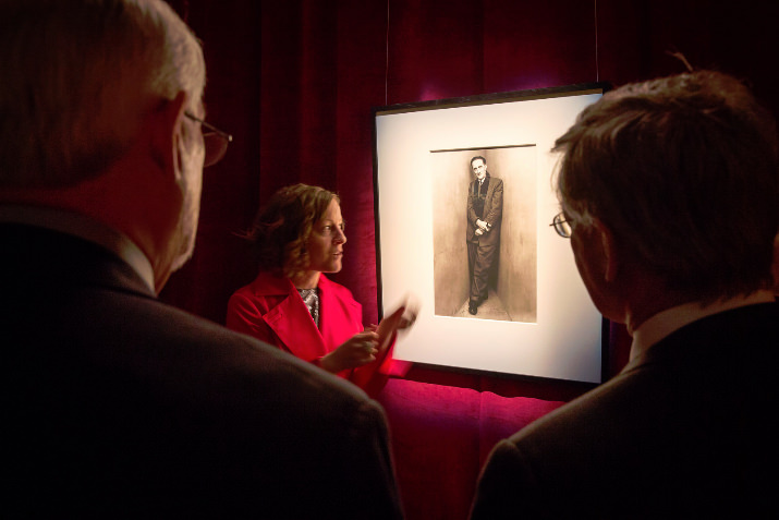 Julia Dolan, The Minor White Curator of Photography, chats with guests about her selection of an Irving Penn photograph