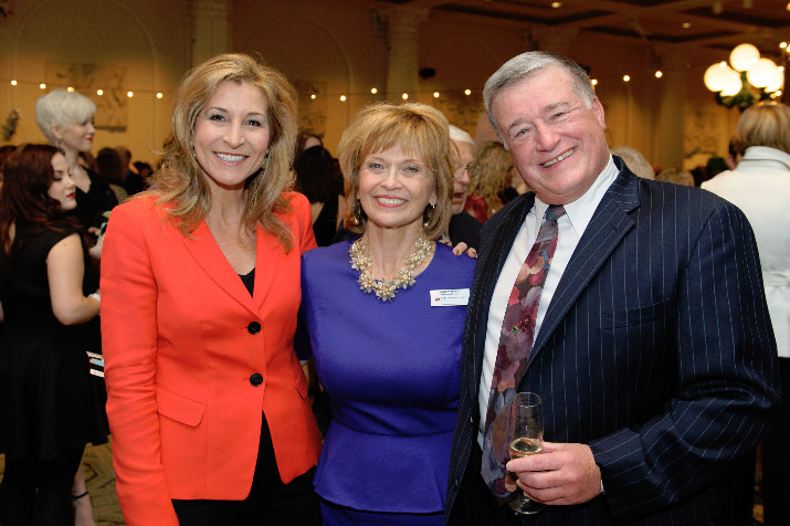 Tara Kinateder, Barb Attridge, and Vince Whiting