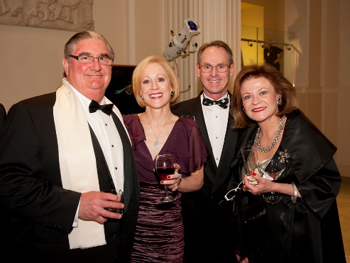 Doernbecher Foundation Board Member and KGW President & GM DJ Wilson (far right) and her husband Bill Hoadley (far left) with two of their guests