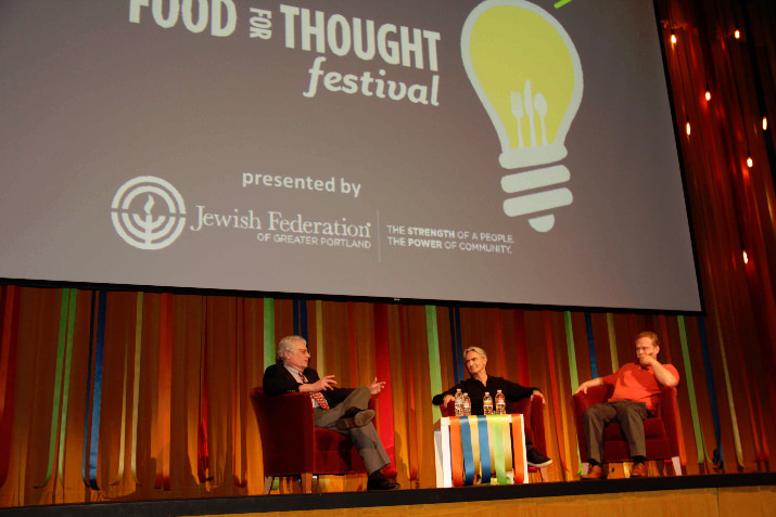 The Food for Thought Festival opened on Thursday night at the Portland Art Museum with a seriously funny conversation with legendary comedian David Steinberg and Daily Show alum David Javerbaum with The Oregonian's David Sarasohn asking the "tough" questions.