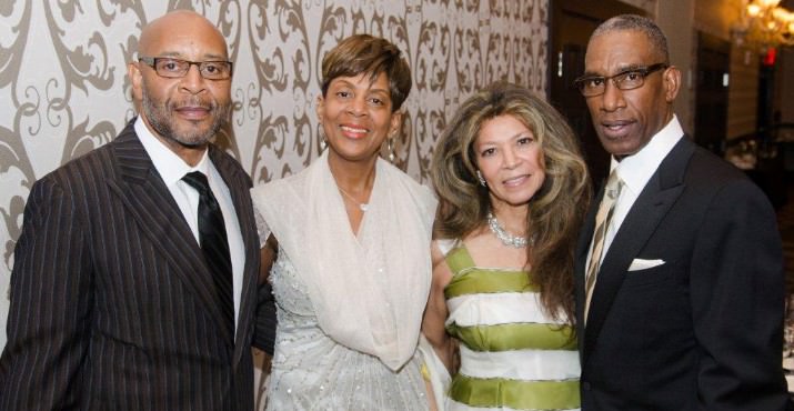 Tony and Carla Hopson with Howard & Donna White